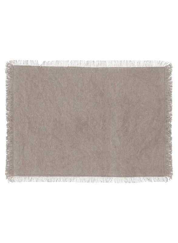 

SG Maha Cotton Placemat 45 x 30 x 0.3cm, Grey