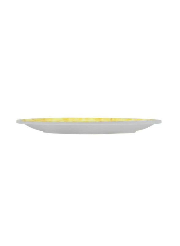 

Dinewell 19cm Melamine Side Plate Hotensia, White