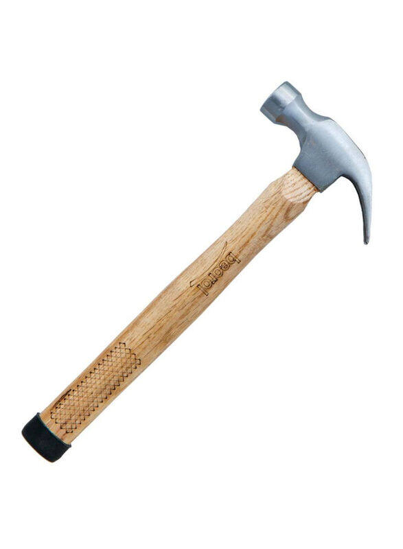 

Beorol 500gm Wooden Handle Carpenter Hammer, Multicolour