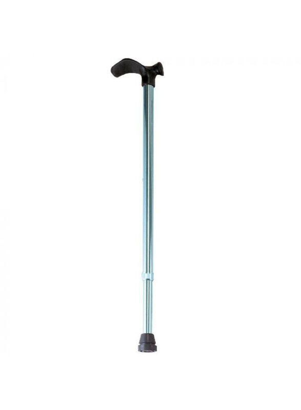 

Roma Ergonomic Left 2503 Walking Stick, Silver/Black