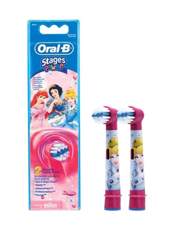 

Oral B Stages Power Kids Toothbrush Replacement Heads, 2 Piece