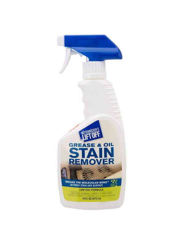 

Motsenbocker's Loft Off 473ml Grease & Oil Stain Remover Trigger Spray, WhiteMlo Grease & Oil Stain Remover Trigger Spray