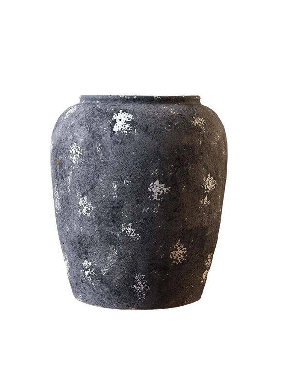 

Danube Home Elisa Ceramic Vase, Black