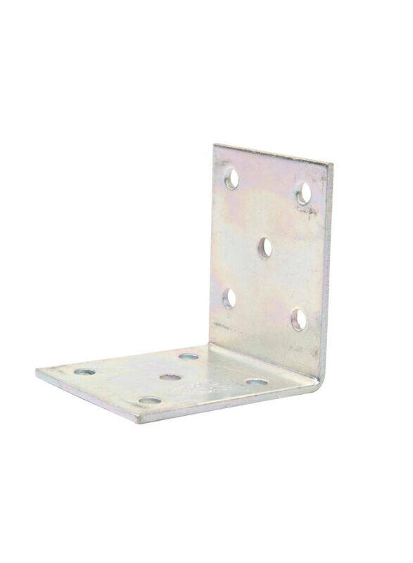

Suki International Zinc-Plated Angle Bracket, Silver