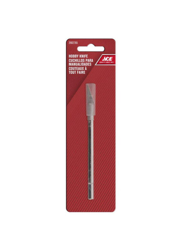 

Ace No2 Carbon Steel & Aluminium Hobby Knife, Silver