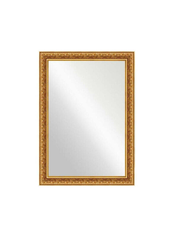 

Danube Home Petite Classic Framed Rectangle Mirror, Gold