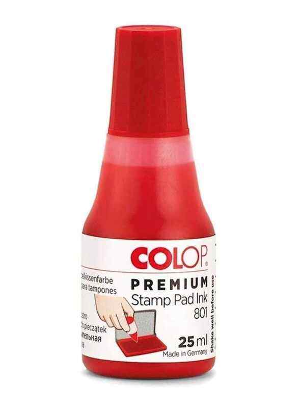 

Colop Stamp Ink, 25ml, Red