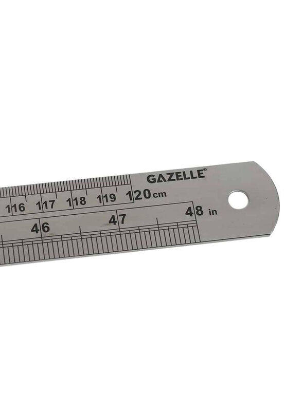 

Gazelle 120cm Stainless Steel Ruler, Silver