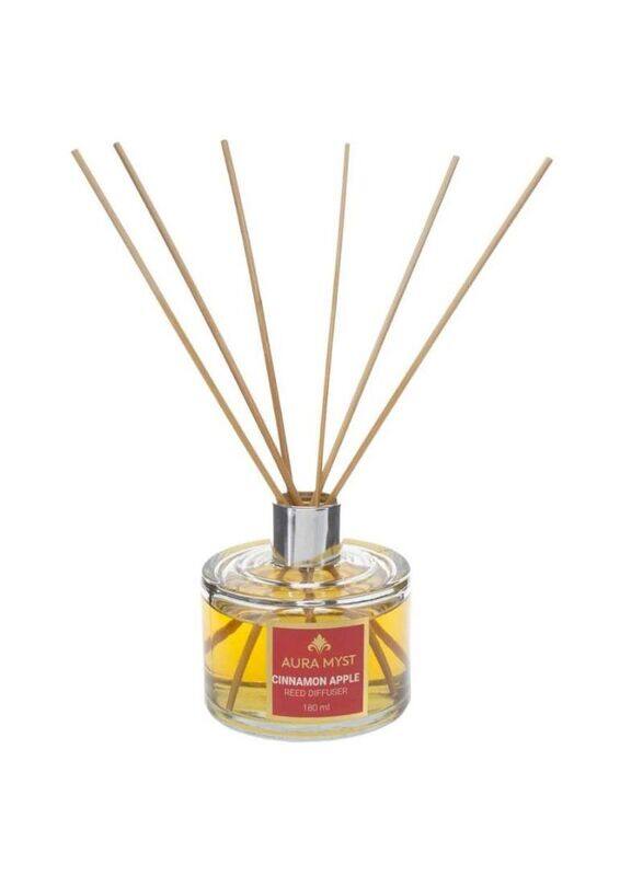 

Aura Myst Cinnamon Apple Reed Diffuser, 180ml, Multicolour