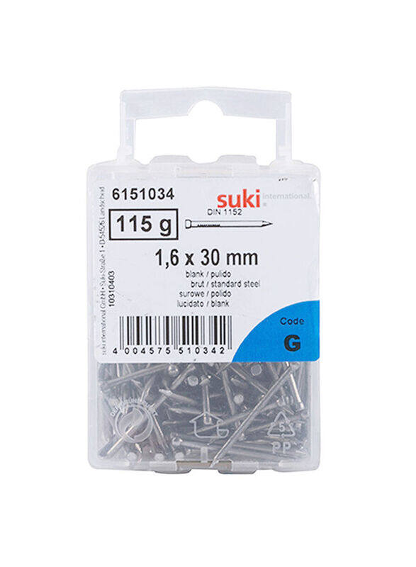 

Suki 30mm Wire Nail, Grey