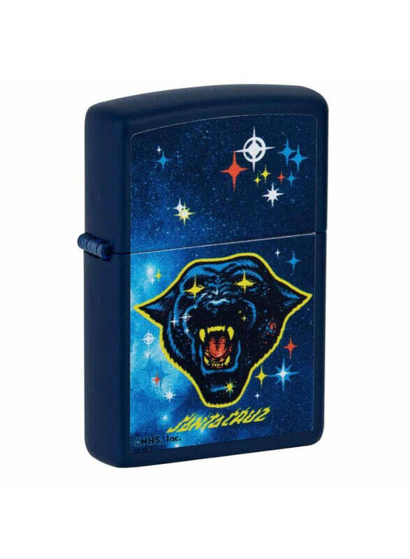 

Ace Zippo Santa Cruz Panther Windproof Lighter, Blue