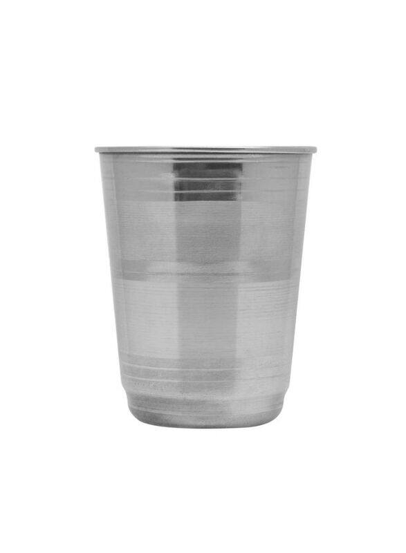 

Raj 12cm Stainless Steel Glass, Silver