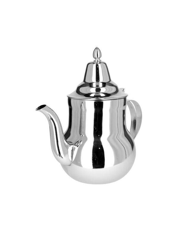 

Royalford 1600ml Stainless Steel Tea Pot, Silver