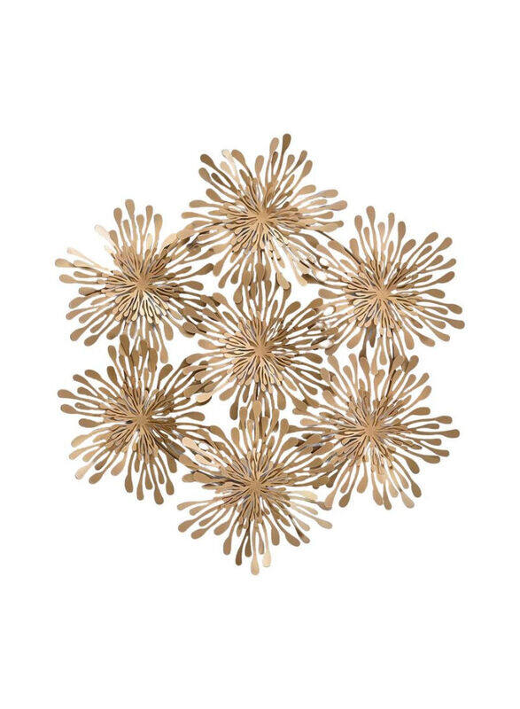

Ace Florian Metal Wall Decor, Gold