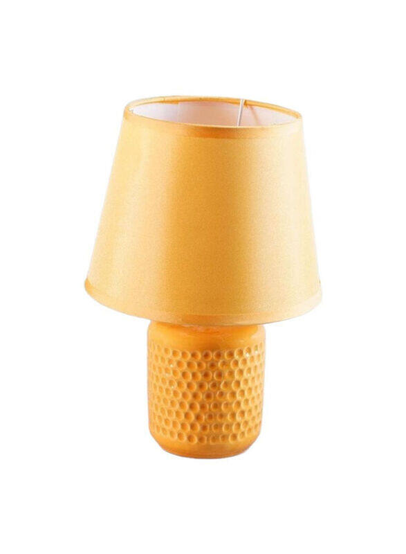 

Pan Emirates Quifi Ceramic Table Lamp, 9 x 9 x 18cm, Orange