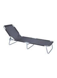 Royalford Multiposition Camping Chair, Black