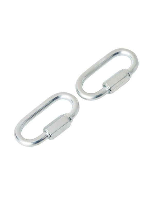 

Generic 3mm Zinc Plated Steel Quick Link, 2 Pieces, Steel