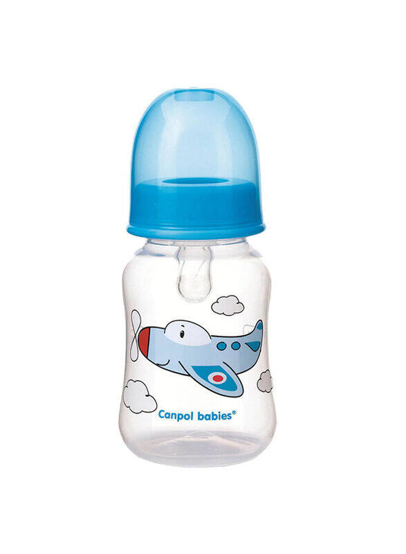 

Canpol Babies Airplanes Design Feeding Bottle, 160ml, Multicolour