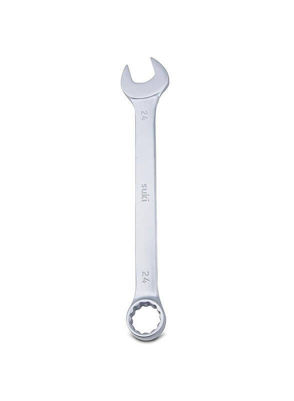 

Suki 24mm Chrome Vanadium Steel Combination Wrench, 1800454, Silver