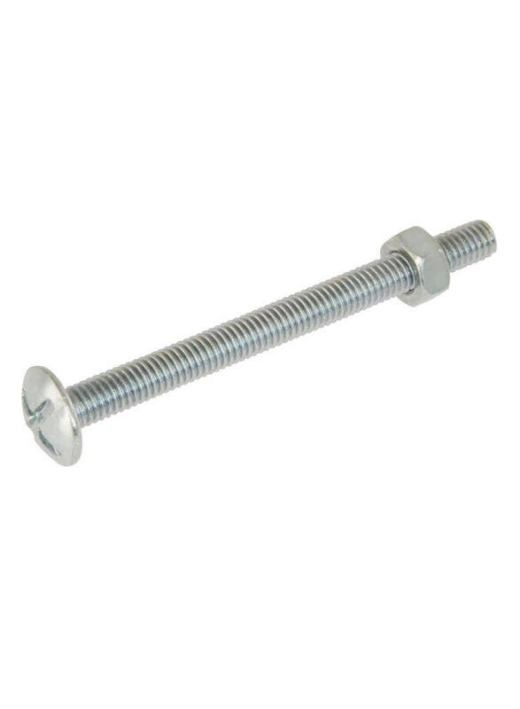 

Suki 6cm Steel Roofing Bolt, Silver