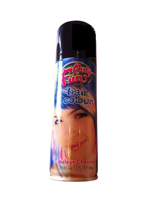 

Party Fun Hair Colour Spray, 125ml, Black