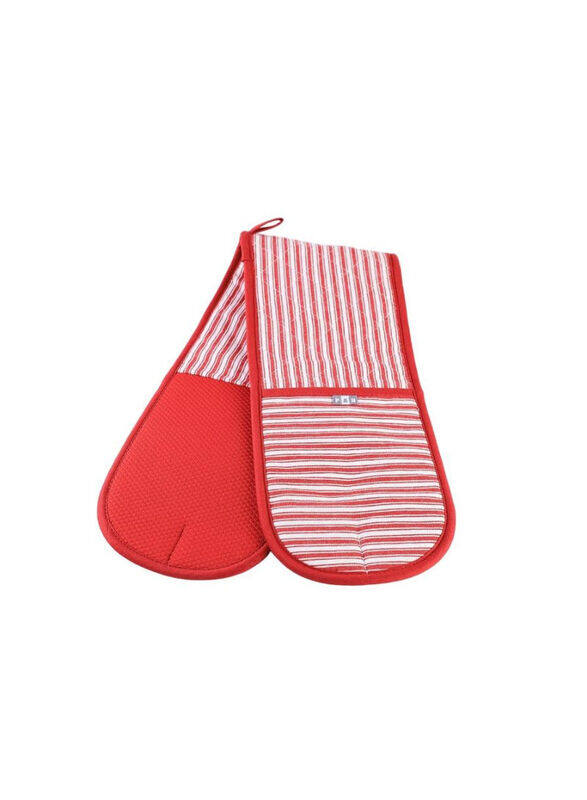 

PAN Judith Neoprene Cotton & Silicone Double Oven Glove, 18 x 88cm, Red