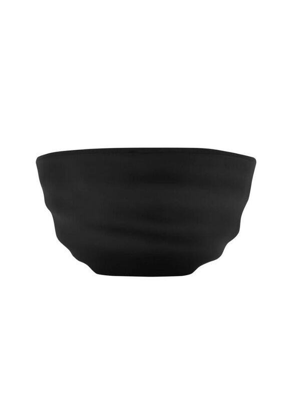 

Dinewell Melamine Side Bowl, Black