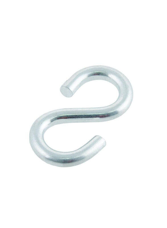 

Suki Steel S-Hook, 0.3 x 2.5cm, Silver