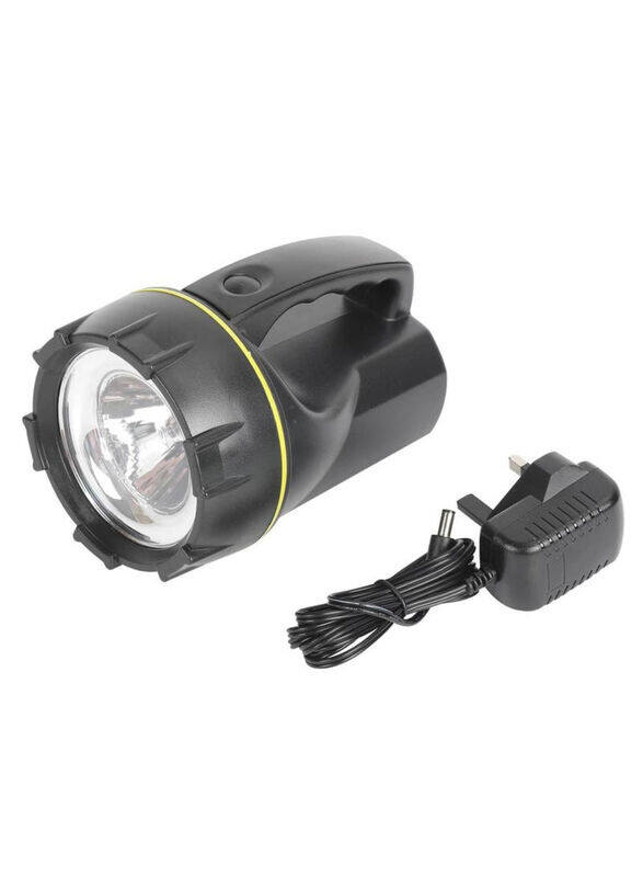 

Ace Dial LED Torch with Battery & Charger, Black