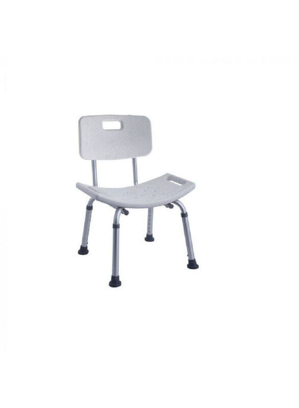 

Dayang Shower Chair with Back Rest, DY03798L, Grey