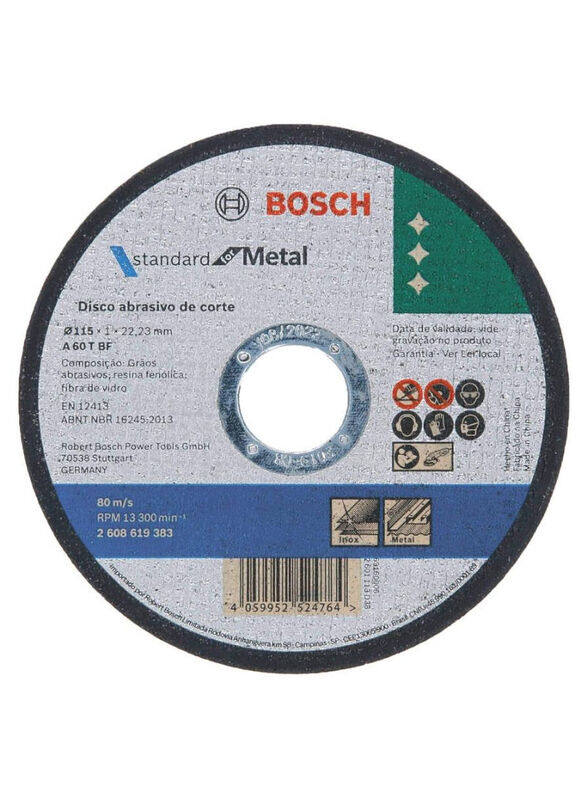 

Bosch Metal Cutting Disc, Black