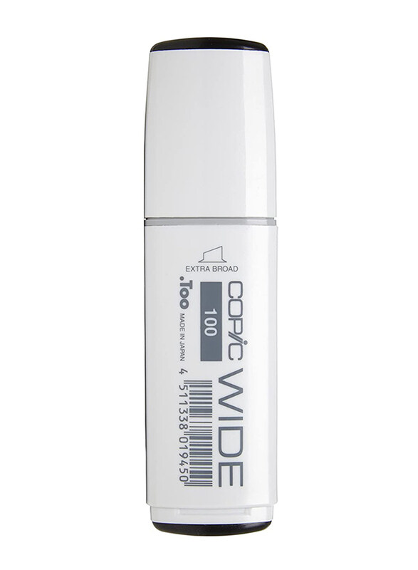 

Copic Wide Sketch Art Permanent Marker, 0 Black