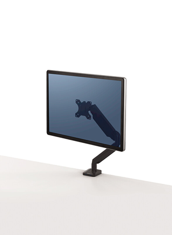 

Universal Fellowes Platinum Series Single Monitor Arm, Black