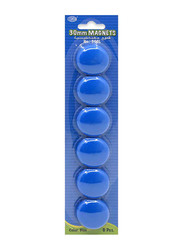 FIS Colored Magnet Set, 3 Pack, FSMI203040BL/3, Blue