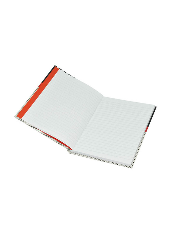 Light 5-Piece Hard Cover Notebook, Single Ruled, 100 Sheets, A5 Size, LINBA51709, Multicolour