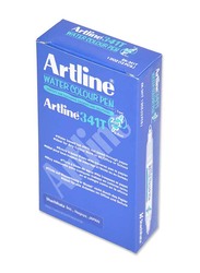 Artline 12-Piece 341T Twin Water Colour Marker Set, 1.0-0.4mm, Purple