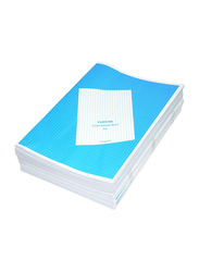 FIS Exercise Books, 5mm Square, 12 x 140 Pages, A4 Size, FSEBA45MM70, Multicolour