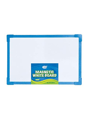 FIS Magnetic White Board with Plastic Frame, 20 x 15 cm, Multicolour
