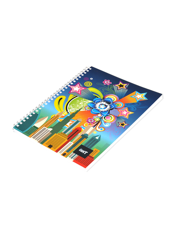Light 10-Piece Spiral Soft Cover Notebook, Single Line, 100 Sheets, LINB971608S, Multicolour