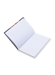 FIS Swan Design Hard Cover Notebook, 5 x 96 Sheets, A5 Size, FSNBHCA596-SWA3, Multicolour