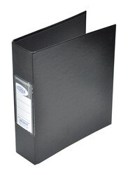 FIS PP 2 Ring Binder, A5 Size, 25mm, Black
