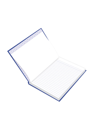 Fis Manuscript Notebook, 8mm Single Ruled, 4 Quire, 192 Sheets, 10 x 8 inch Size, Fsmn10x84q, Blue