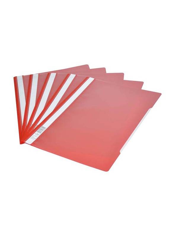 دورابل ملف مشروع ، مقاس A4 ، 50 قطعة ، DUPG2573-03 ، أحمر
