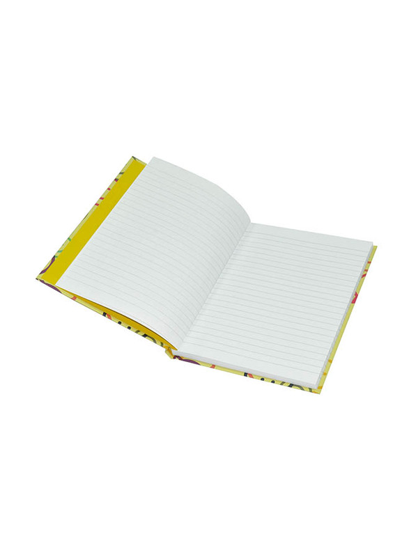 Light 5-Piece Hard Cover Notebook, Single Ruled, 100 Sheets, A5 Size, LINBA51705, Multicolour
