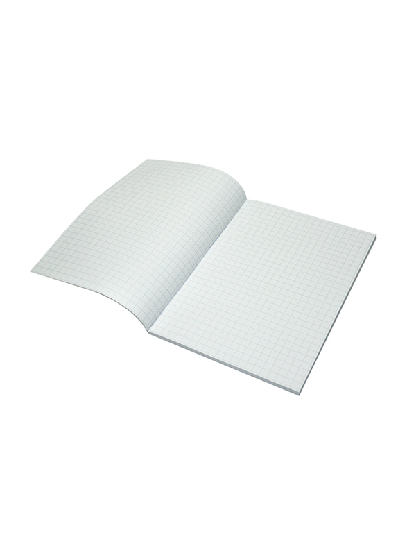 FIS International Parachute Exercise Notebooks, 10mm Square, 10 Pieces x 160 Pages, A4 Size, White