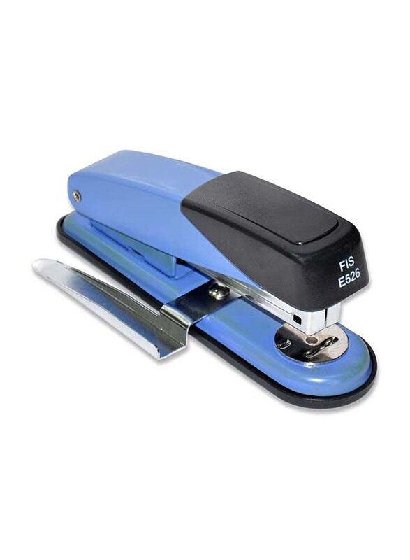 FIS FSSFE526 Medium Metal Body Stapler, Blue