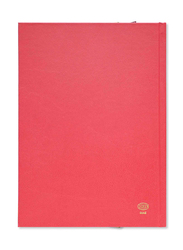 FIS 2024 Arabic/English Executive Daily Diary, 384 Sheets, 70 GSM, FSDI88AE24RE, Red