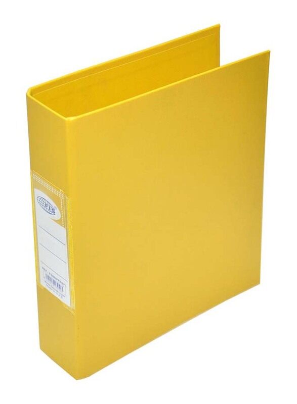 

FIS PP 2 Ring Binder, A5 Size, 25mm, Yellow