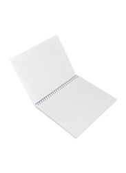 Light Soft Cover Single Line Spiral Notebook Set, 100 Sheets, 9 x 7 inch, 10 Pieces, LINB971704S, Multicolour