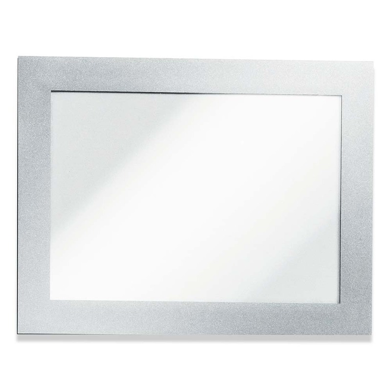 Durable Magnetic Frames, 2 Pieces, A4 Size, DUMF4870-23, Silver